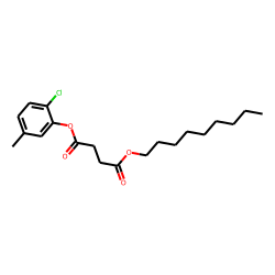 Succinic acid, 2-chloro-5-methylphenyl nonyl ester