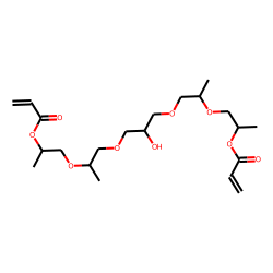 diacrylate of tetra-propoxylated glycerol (Acrylic acid 2-(2-{3-[2-(2-acryloyloxy-propoxy)-propoxy]-2-hydroxy-propoxy}-1-methyl-ethoxy)-1-methyl-ethyl ester)