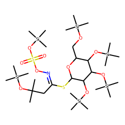 2-hydroxy-2-methylpropyl glucosinolate, TMS