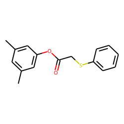 Phenylthioacetic acid, 3,5-dimethylphenyl ester