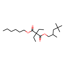 Diethylmalonic acid, hexyl 2,4,4-trimethylpentyl ester