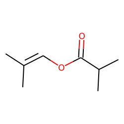 Isobutyric acid, isobutenyl ester