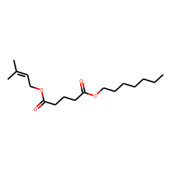 Glutaric acid, heptyl 3-methylbut-2-enyl ester