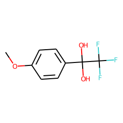 1,1-Ethanediol, 2,2,2-trifluoro-1-(4-methoxyphenyl)-