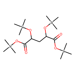 3-Deoxy-threo-pentaric acid, TMS