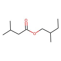 Butanoic acid, 3-methyl-, 2-methylbutyl ester