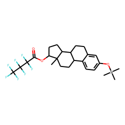 1,3,5(10)-Oestratriene-3,17«beta»-diol, 3-TMS-17-HFB