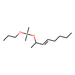 Silane, dimethyl(oct-3-en-2-yloxy)propoxy-
