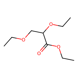 2,3-DIETHOXY-PROPIONIC ACID, ETHYL ESTER