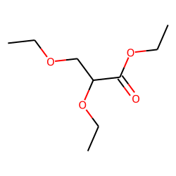 2,3-Diethoxy-propionic acid, ethyl ester