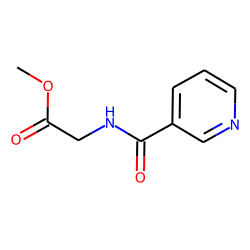 Glycine, N-(3-pyridinylcarbonyl)-, methyl ester