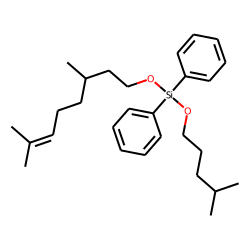 Silane, diphenylcitronellyloxyisohexyloxy-