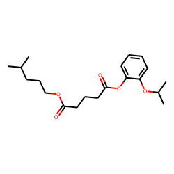 Glutaric acid, isohexyl 2-isopropoxyphenyl ester