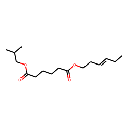 Adipic acid, cis-hex-3-enyl isobutyl ester