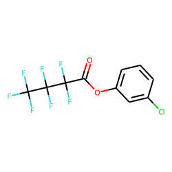 3-Chlorophenol, heptafluorobutyrate