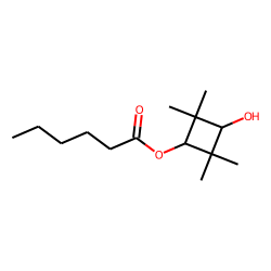 1,3-Cyclobutanediol, 2,2,4,4-tetramethyl-, monohexanoate