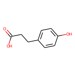 Benzenepropanoic acid, 4-hydroxy-