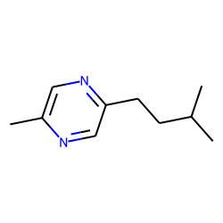 Pyrazine, 2-methyl-5-(3-methylbutyl)