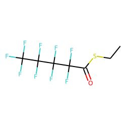 Perfluoro-pentan ethioic acid S-ethyl ester