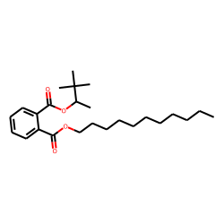Phthalic acid, undecyl 3,3-dimethylbut-2-yl ester