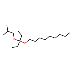 Silane, diethylisobutoxynonyloxy-
