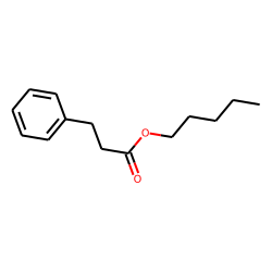 Benzenepropanoic acid, pentyl ester