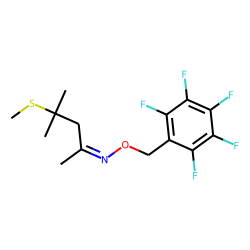 2-Pentanone, 4-methyl-4-methylthio, PFBO # 1