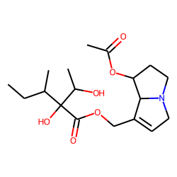 7-acetyl-9-curassavoylheliotridine