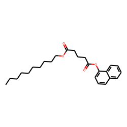 Glutaric acid, decyl 1-naphthyl ester