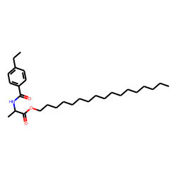 D-Alanine, N-(4-ethylbenzoyl)-, heptadecyl ester