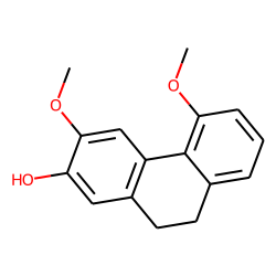 2-hydroxy-3,5-dimethoxy-9,10-dihydrophenanthrene