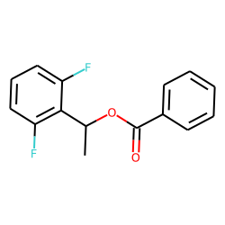 2,6-Difluoro-«alpha»-methylbenzyl alcohol, benzoate