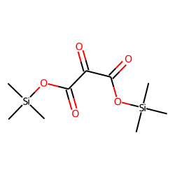 Ketomalonic acid, TMS