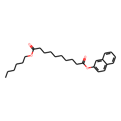 Sebacic acid, hexyl 2-naphthyl ester