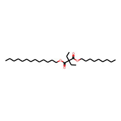 Diethylmalonic acid, nonyl tridecyl ester
