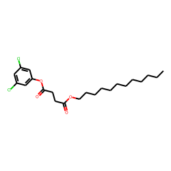 Succinic acid, 3,5-dichlorophenyl dodecyl ester