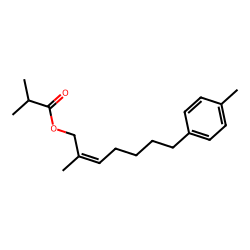 (Z)-Nuciferyl isobutyrate
