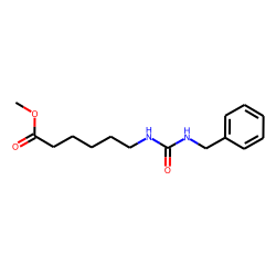 1-Benzyl-3-(5-carbomethoxyamyl) urea