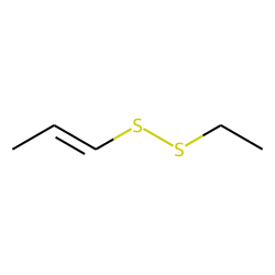ethyl trans-1-propenyl disulfide