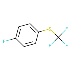4-Fluorophenyl trifluoromethyl sulphide
