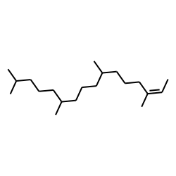 3,7,11,15-Tetramethylhexadecene, isomer 2