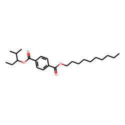 Terephthalic acid, decyl 2-methylpent-3-yl ester