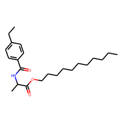 D-Alanine, N-(4-ethylbenzoyl)-, undecyl ester