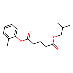 Glutaric acid, isobutyl 2-methylphenyl ester