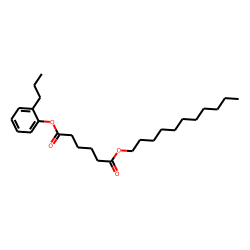 Adipic acid, 2-propylphenyl undecyl ester