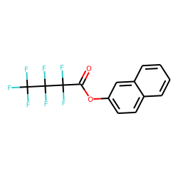 Heptafluorobutyric acid, 2-naphthyl ester