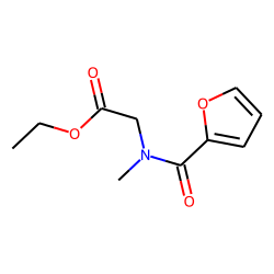 Sarcosine, N-(2-furoyl)-, ethyl ester
