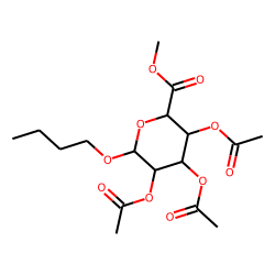 Butyl glucuronide, methyl ester, triacetate