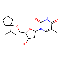 Thymidine, 5'-O-cyclotetramethylene-isopropylsilyl
