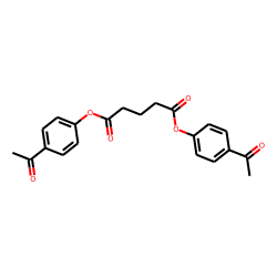 Glutaric acid, di(4-acetylphenyl) ester